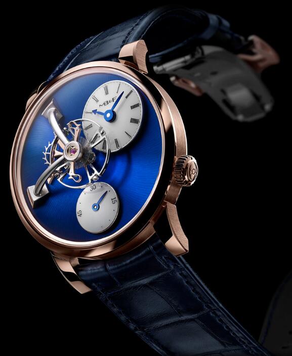 Review MB & F 51.R1L.W LM101 RG BLUE watch replica